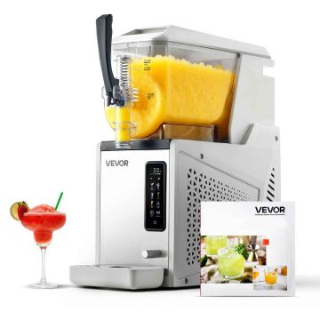 Cocktailkone VEVOR X-30, 1 säiliö, 3 l, Valkoinen, 35,2 × 19 × 51 cm
