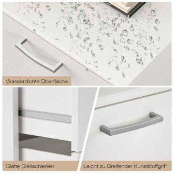 Chest of drawers, 4 drawers, 50 × 29 × 82 cm