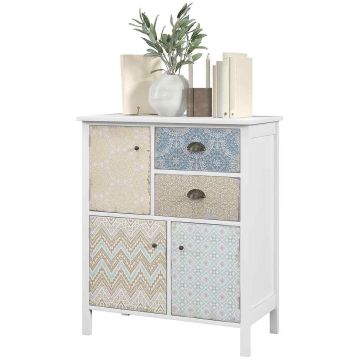 Lipasto Homcom 68x34x80cm., useita värejä