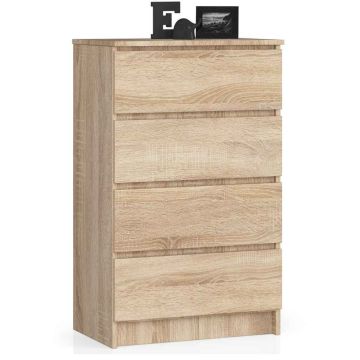 Lipasto NORE K60 4 laatikolla, tammi