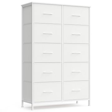 SONGMICS LGS123BH04 chest of drawers, 6 drawers, 30 × 76.7 × 116.7 cm