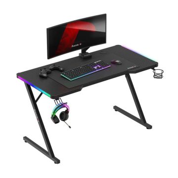 Pelipöytä Huzaro Hero 2.5 RGB, 131 × 11 × 77 cm