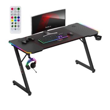 Pelipöytä Huzaro Hero 3.3 RGB, 74 × 14 × 54 cm