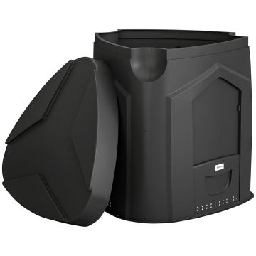 Kompostori, 240 l, 3 ovea, 78 × 75 × 78 cm