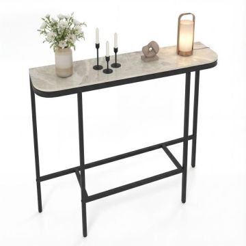 Console table, Gray, 110 × 91 × 30 cm