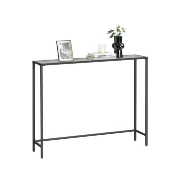 Konsolipöytä VASAGLE LGT26G, musta ja harmaa, 100 × 80 × 20 cm