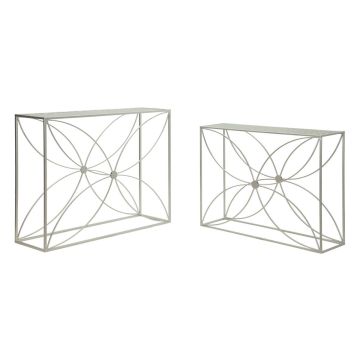 Paradise Console Set, 2 pcs, Silver