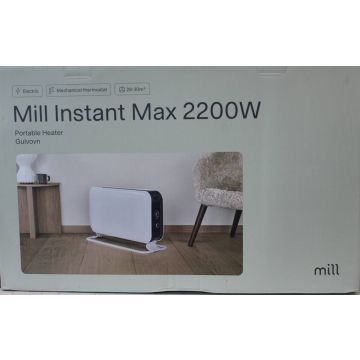 Konvektorilämmitin Mill CO2200MECMAX, 3 tehoasetusta, 62 × 38,2 × 24,5 cm