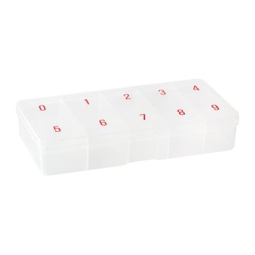 Kosmetiikan säilytyslokerikko ACTIVESHOP, 10 lokeroa, 18 × 9 × 3,5 cm