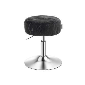 VASAGLE height-adjustable vanity chair, 360° swivel