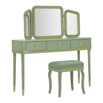 CAMILLE dressing table, 3-piece set, 120 × 79 × 37 cm
