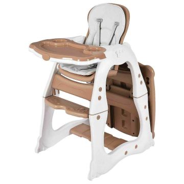 Vauvan syöttötuoli, 3-in-1, Ruskea