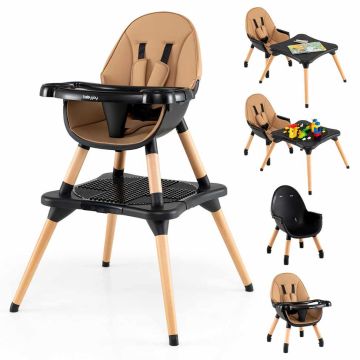 Baby high chair, 6 in 1, 62 × 100 × 62 cm