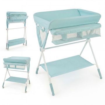 Baby changing table, 3 height settings, 81 × 66.5 × 95/98/101 cm