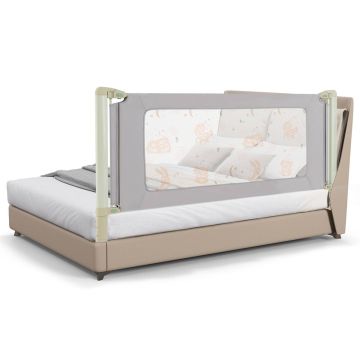 Baby bed rail, 4 adjustable positions, 70/79 × 18.5 × 31.5–37 inches