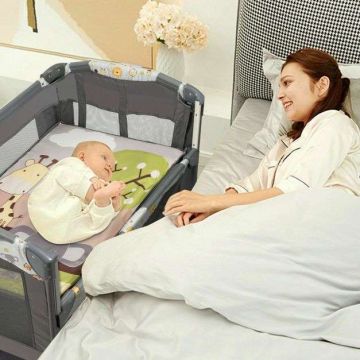 Детский манеж, 3 в 1, 101,6 × 72,4 × 80 см