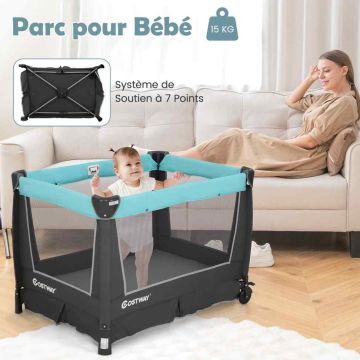 Baby playpen, 5 in 1, 103 × 74 × 73 cm