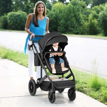 Baby stroller, 3 in 1, 96.5 × 58.4 × 104.1 cm