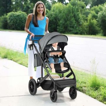 Baby stroller, 3 in 1, 96.5 × 58.4 × 104.1 cm