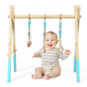 Baby play trainer, 3 toys, 59.69 × 44.45 × 59.69 cm