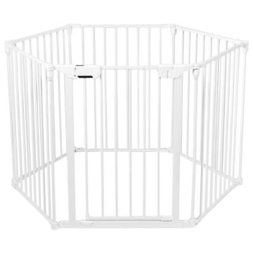 Baby Play Gate, 8 Panels, 122 × 118 × 74 cm