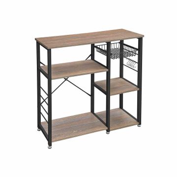 Teollisuustyylinen keittiöhylly KKS90BH