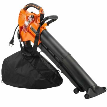 Lehtipuhallin-imuri, 3 toimintoa, 40 l, Oranssi, 121,5 × 48 × 31 cm