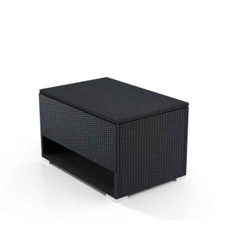 Outdoor storage box, 186 l, with shoe shelf, 95 × 60 × 58 cm