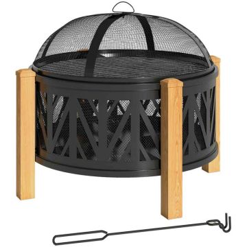 Ulkotulisija, 2-in-1, Ø75 × 58 cm
