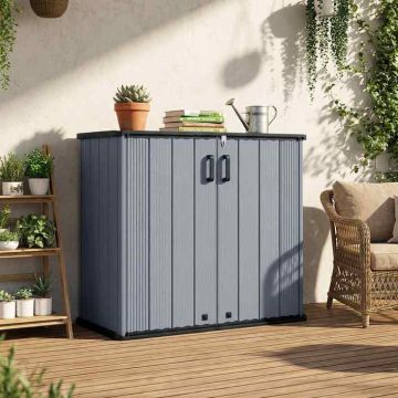 Outdoor storage unit, 119.38 × 116.84 × 64.77 cm