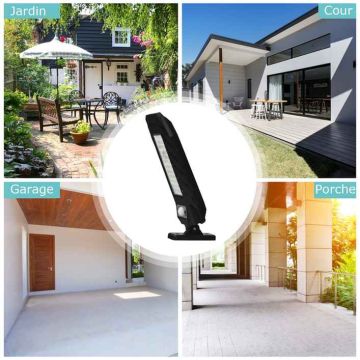 Outdoor solar light, 60 LED, 54 × 12 × 5 cm