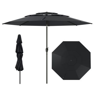 Outdoor umbrella, 8 ribs