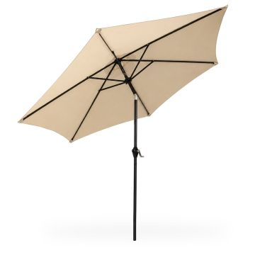 Ulkoparasolli ORIENT, beige, 270 × 270 × 235 cm