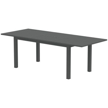 Ulkopöytä Outsunny 220x90x73cm., tummanharmaa