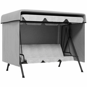 Ulkokeinun suojapeite Outsunny 215x155x150cm., harmaa