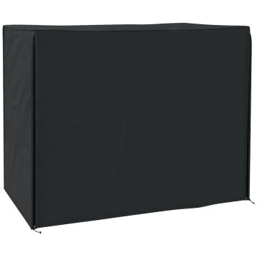 Ulkokeinun suojapeite Outsunny 220x125x172cm, musta