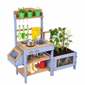 Lasten ulkoleikkikeittiö VEVOR AC8293, 1048 × 347 × 945 mm