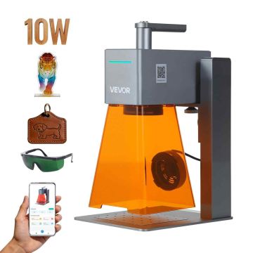Laserg kaiverrin VEVOR Nano Pro, 12 W, 5000 mm/s, 330 × 280 × 260 mm