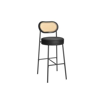 Комплект барных стульев 89x44,5x27,5см., черный