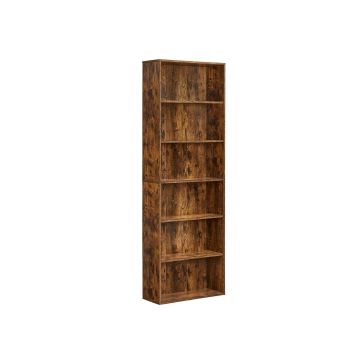 Hylly 24x60x178,5cm, ruskea