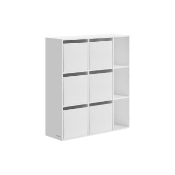 Полка 27x83x91,8см., белая