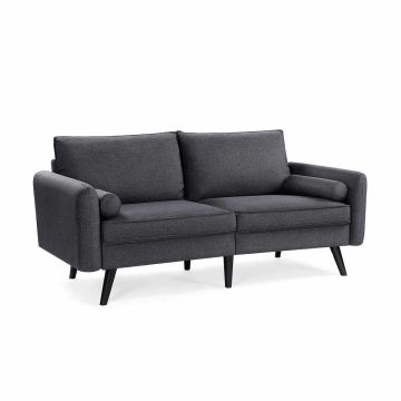 Olohuoneen sohva 180 x 82 x 83 cm, harmaa