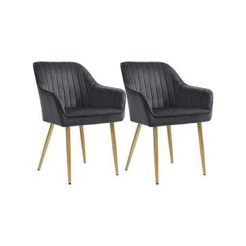 2 ruokapöydän tuolin setti metallijaloilla