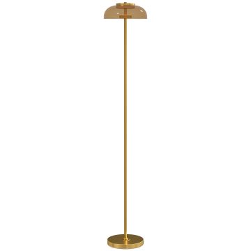 LED-lattiavalaisin, 18 LEDiä, 5 W, Ø25 × 134 cm