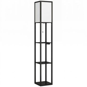 LED-lattiavalaisin, 3 hyllyllä, 26 × 160 × 26 cm