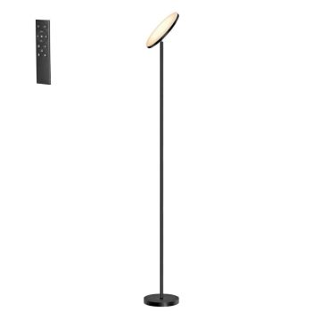 LED floor lamp VASAGLE, 30 W, Black, 25 × 176 × 25 cm