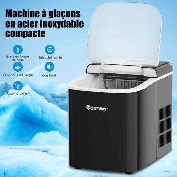 Ice cube maker, 2 sizes, 25 × 37.5 × 31.5 cm