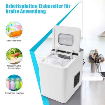 Ice cube maker, 22.5 × 32 × 32.5 cm