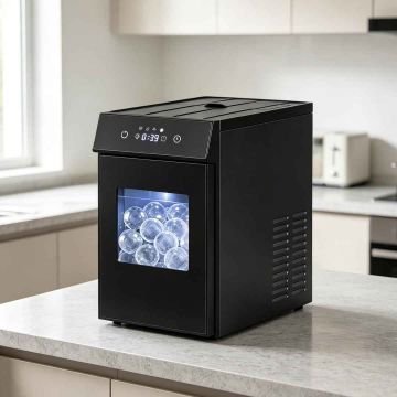 Ice sphere maker, 40–48 pcs./day, 17.4 × 36.2 × 33 cm