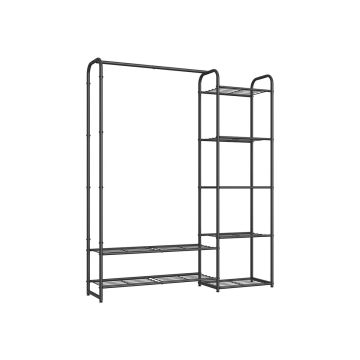 Vaateteline 29x112x158,4cm, musta